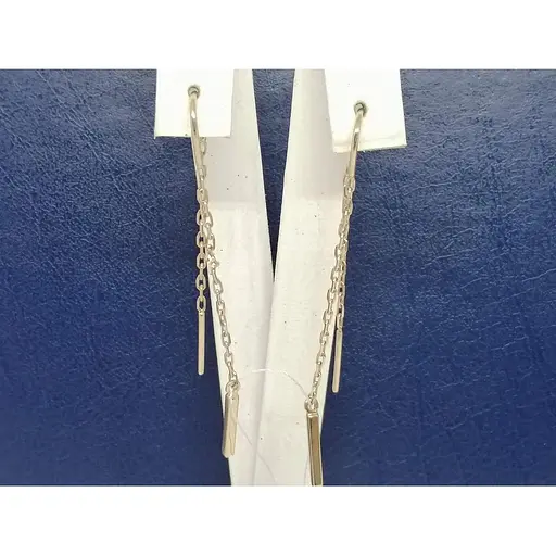 Золоті сережки-протяжки Імперія золота. СПП931И - фото 2