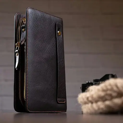 Чоловічий клатч шкіряний Bexhill 22х13х4 см sum0028516 - фото 3