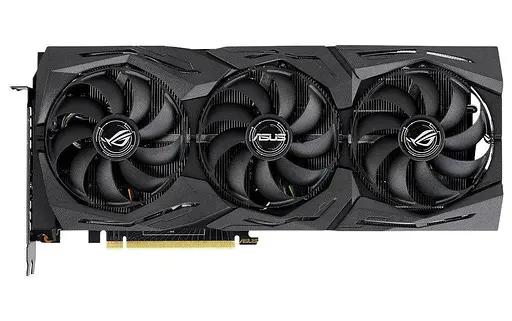 Видеокарта ASUS RTX 2080 Super ROG Strix Gaming ОС 8GB (ROG-STRIX-RTX2080S-O8G-GAMING) (GDDR6, 256 bit, PCI-E 3.0 x16) Б/у - фото 1