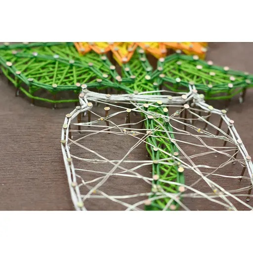 Набір стрінг-арт Соняшник ABC-018 дерев'яна основа - фото 5