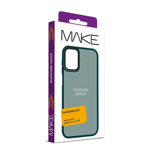 Чохол MAKE Samsung A07 Shadow Green - фото 2
