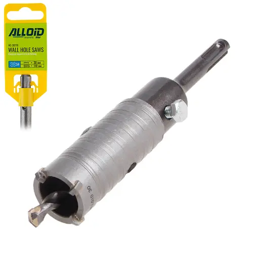 Свердло корончате Alloid Building Tools по бетону 30 мм p SDS адаптером 110 мм (HC-30110) - фото 2