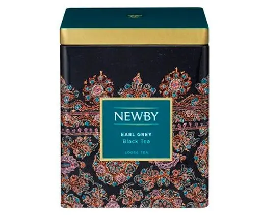 Чай чорний Newby Ерл Грей ж / б 125 г (130060А) - фото 2