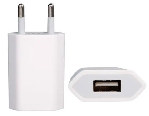Блок живлення Power adapter 5W для Apple Original EU (євро вилка) MD813 A1400 - фото 2