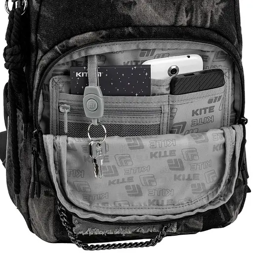 Рюкзак Kite Education teens 2578M Denim Core - фото 9