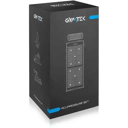 Коврик акупунктурный с валиком Gymtek зеленый - фото 9