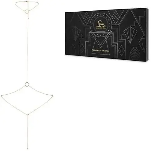 Ланцюжок на шию і пояс Bijoux Indiscrets Magnifique I Body Chain - Gold - фото 4