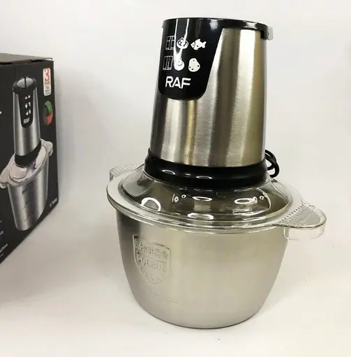 Універсальний подрібнювач кухонний RAF R7009G м'ясорубка чоппер 1000 Вт 2л - фото 5