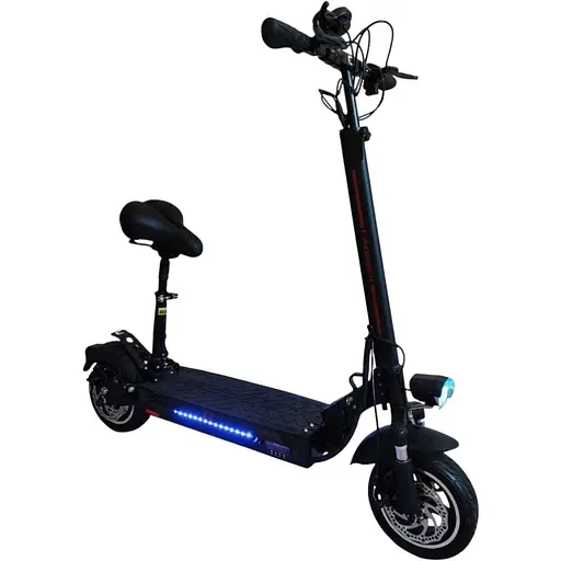 Електросамокат Crosser T4 Pro 1000 Вт з амортизатором і сидінням