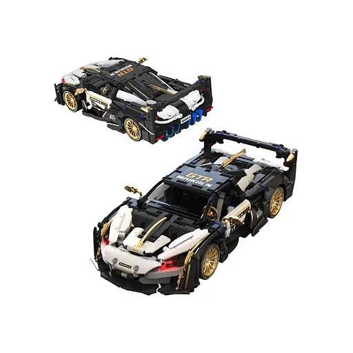 Конструктор Ramiz "Спортивний автомобіль" білий/чорний 1242 шт. - фото 5