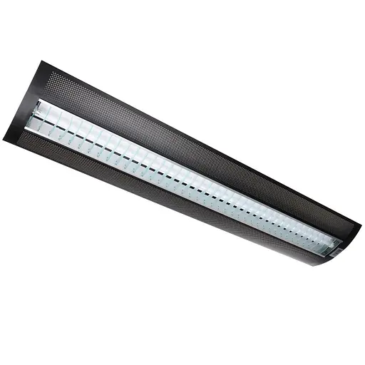 Світильник Brille 111274 FLF-72/3x28 Black Br/L люмінесцентний підвісний