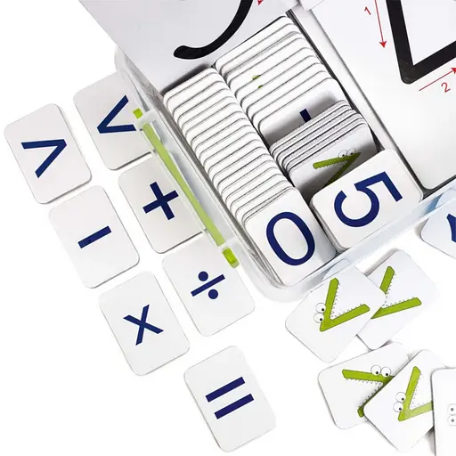 Демонстраційний магнітний набір цифр та математичних знаків VT5555-02 - фото 3