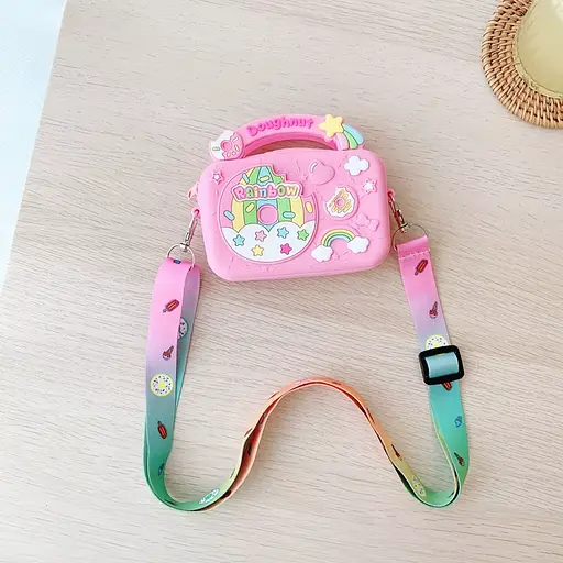 Сумочка силіконова, на блискавці, 11.5x10 см, C68084 (В асортименті) - фото 4