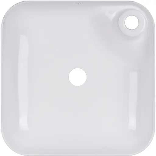 Умивальник Qtap Stork 430x430x125 White QT15116137W, Білий - фото 1