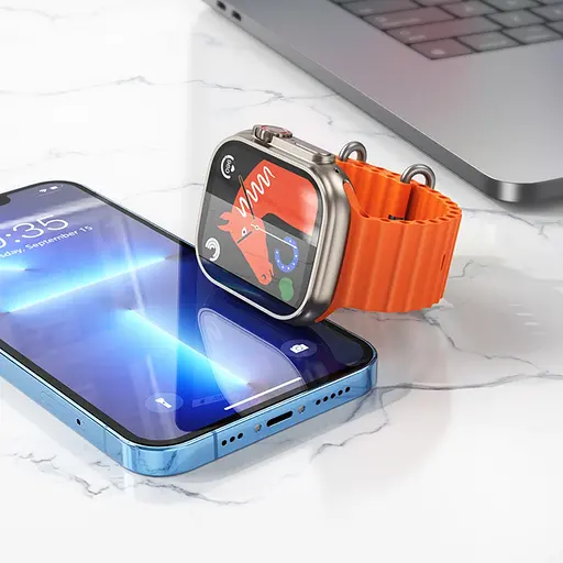 Смарт годинник Hoco Y12 Ultra золотистий - фото 2