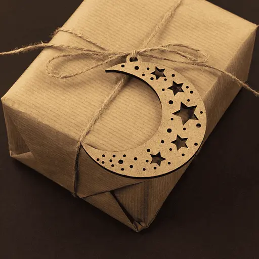 Набір заготовок Rosa Talent Місячна ніч ХДФ 8х9 см 3 шт - фото 5