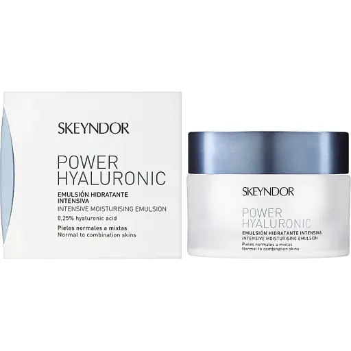 Интенсивная увлажняющая эмульсия для лица Skeyndor Power Hyaluronic Intensive Moisturising Emulsion 50 мл - фото 2