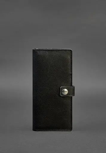 Кожаный Тревел-кейс (органайзер для документов) 6.0 черный - фото 2