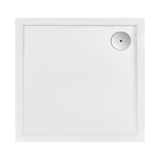 Душовий піддон Qtap Tern 309912C 90x90x12 см + сифон Білий - фото 3