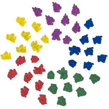 Аксесуар Tower Rex Токени гравців для гри Змієвир Wyrmspan укр. (8106)