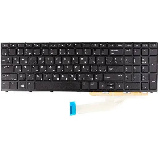 Клавиатура для ноутбука HP Probook 450 G5, 470 G5 с рамкой