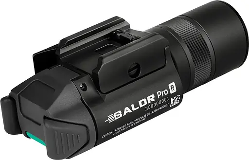Фонарь с ЛЦВ Olight Baldr Pro R Green Laser Black - фото 7