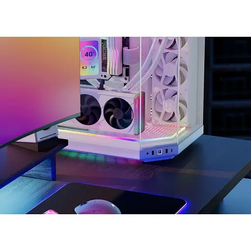 Світлодіодна стрічка Hyte LN60 LED White NOODLE (ACC-HYTE-LN-60-B) - фото 2