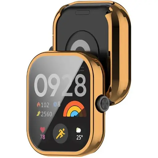 Чохол-накладка DK для Xiaomi Redmi Watch 4 Silicone Face Case (rose gold) - фото 2