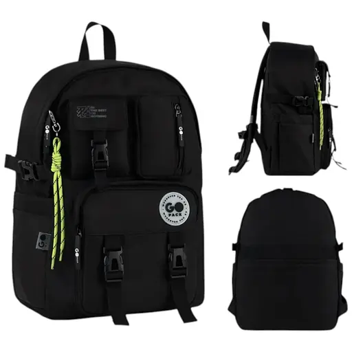 Рюкзак GoPack Education Teens 2500L чорний Чорний (GO26-2500L-3) - фото 1