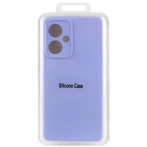 Чехол Lakshmi Silicone Cover Full Camera AA для Xiaomi Redmi 13 4G/Poco M6 4G Сиреневый/Dasheen - фото 4