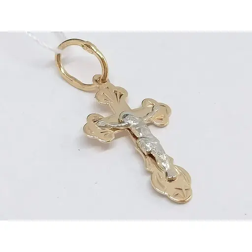 Золотой крестик Tango. Распятие Христа. 230014 - фото 2