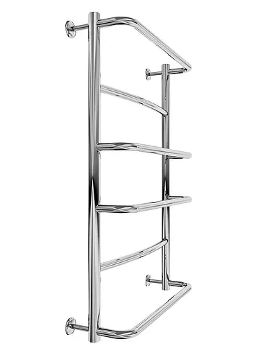 Водяна рушникосушка Mario Inox Люкс HP 770x530/500 1.8.044583.P, Хром, нижнее - фото 3