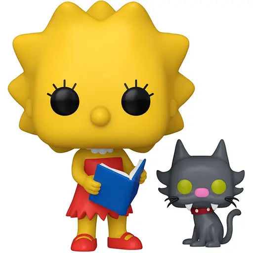Набір фігурок Funko Pop! серії Сімпсони S11 - Ліса й маленький помічник Cанти (86409)