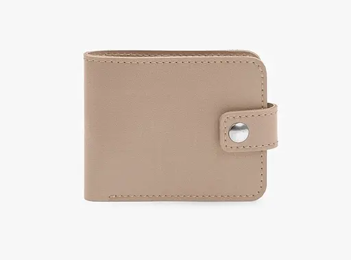 Шкіряне портмоне Mini 2.2 світло-бежевий - фото 1
