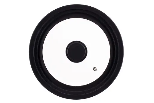 Крышка универсальная Ardesto Black Mars Smart для сковороды 24/26/28 см (AR2428UL) - фото 4