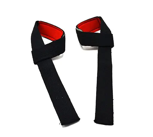 Лямки для тяги MadMax MFA-267 PWR Straps Black/Grey/Red (MFA-267-U) - фото 3