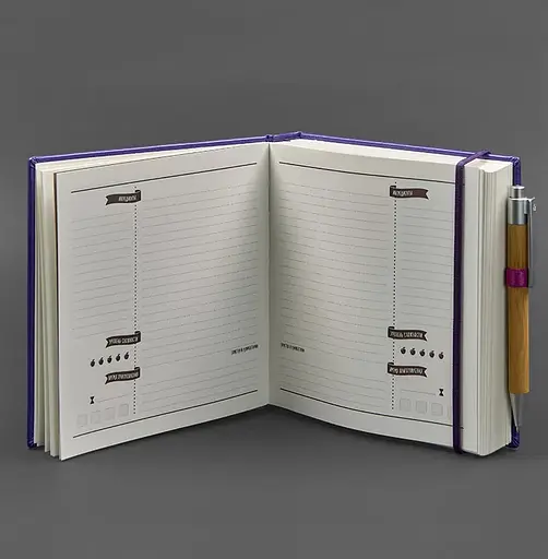 Кук-бук для записи рецептов BlankNote в голубой обложке - фото 3