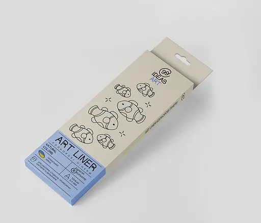 Набір кольорових лінерів, 6 кольорів, 6 set Natural colors, IDEA10-AL6NAT,99IDEAS - фото 2