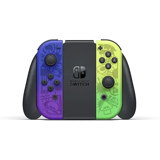 Игровая приставка Nintendo Switch Oled Model Splatoon 3 Edition портативная - фото 5