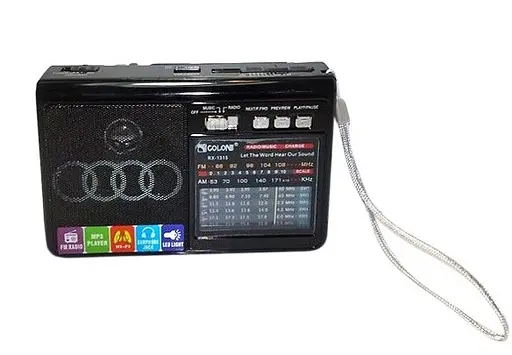 Портативний FM радіоприймач Golon RX-1315 - фото 2
