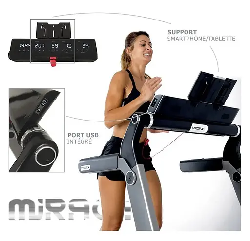 Беговая дорожка Toorx MIRAGE-C80 (MIRAGE-C80) - фото 6