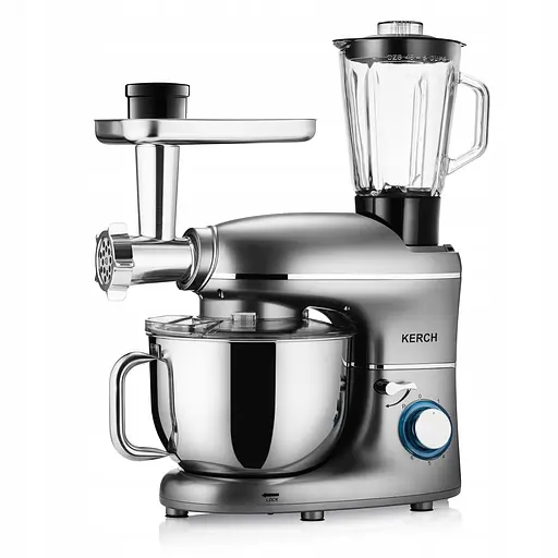 Кухонний комбайн Kerch Rotary Grey 2200 Вт - фото 2