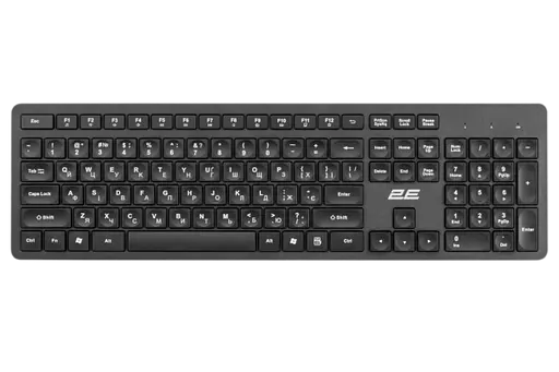 Клавиатура беспроводная 2E KS260 Black (2E-KS260WB) - фото 3