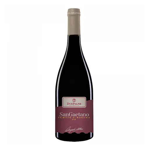 Вино Due Palme San Gaetano Primitivo di Manduria DOP красное 14% сухое 0.75 л