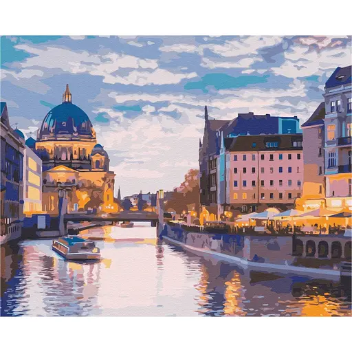 Картина по номерам Каналы старого города Brushme 40x50 см разноцветная 000221500