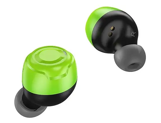 Наушники Hoco EW33 TWS Interstellar | BT5.3, 25/300mAh, 3.5h, with mic, green - фото 2