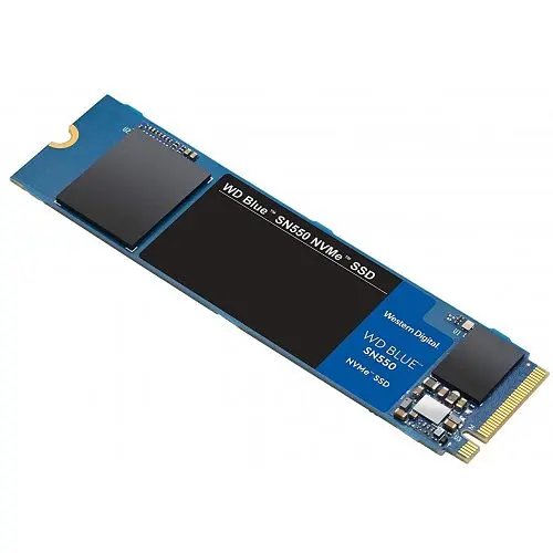 Накопитель SSD Western Digital M.2 NVMe 500Gb WD Blue SN550 (WDS500G2B0C) Б/у - фото 1