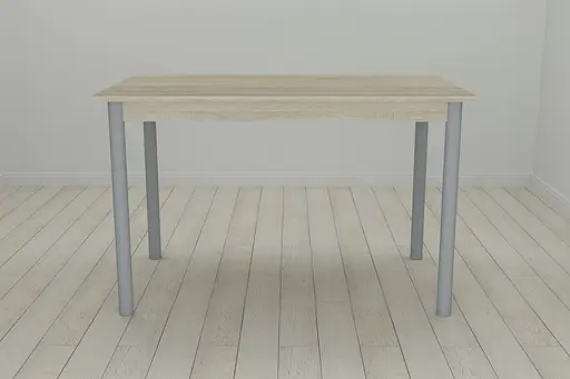 Стіл кухонний Ferrum-decor Беніта 75x120x60 Сірий ДСП Сонома 16мм (FRD-106270) - фото 2