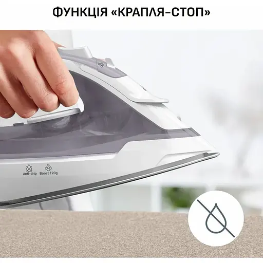 Праска Tefal Virtuo 30, 2000 Вт сіро-фіолетова (FV2C43E0) - фото 9