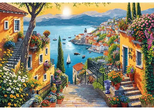 Пазл Trefl Вид на море 1500 эл. (26216) - фото 2